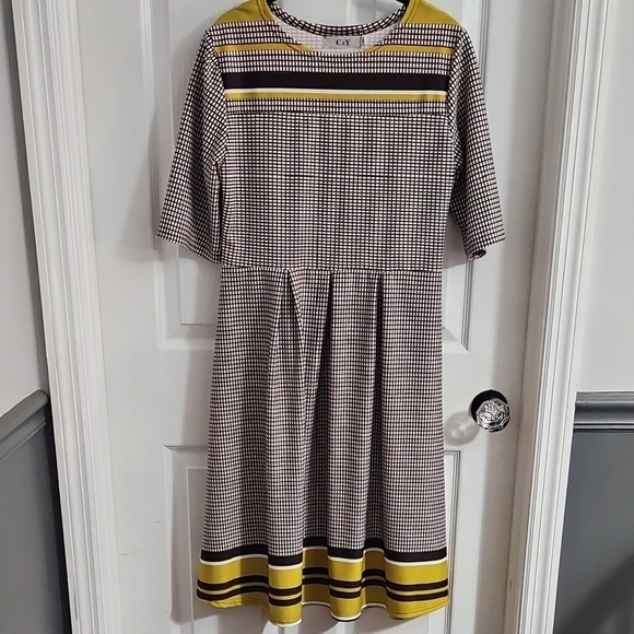 C&Y Dresses & Skirts - Patterned Midi Dress